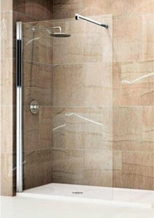 Novellini Giada h inloopdouche 90x195cm chroom-helder glas