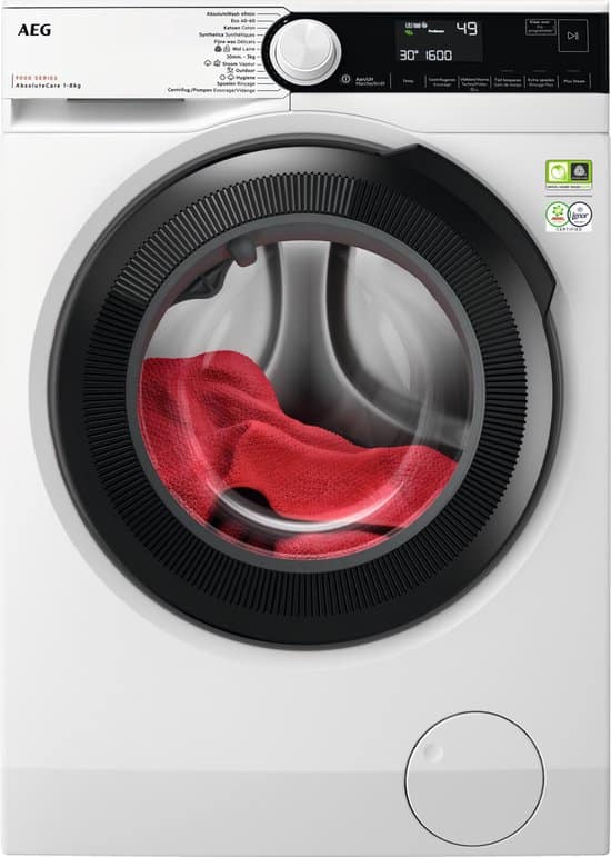 AEG LR9586BN4 EcoLine 9000 serie AbsoluteCare – Wasmachine – 30% zuiniger dan energielabel A – NL/FR