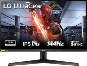 LG Ultragear 27GN800 - QHD IPS Gaming Monitor - 144hz - 27 inch