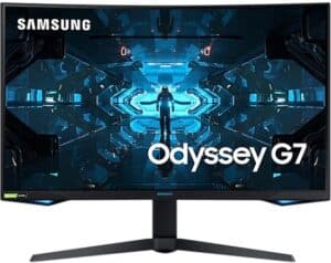 Samsung Odyssey C32G74TQSR 81,3 cm (32") 2560 x 1440 Pixels Wide Quad HD+ QLED Zwart