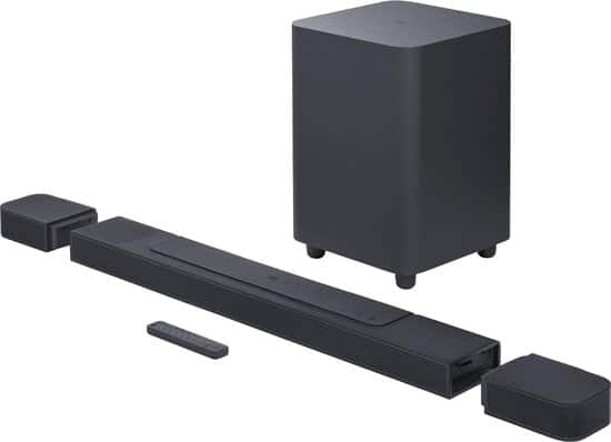 JBL Bar 1000 Pro – Soundbar met Draadloze Subwoofer geschikt voor TV – Zwart