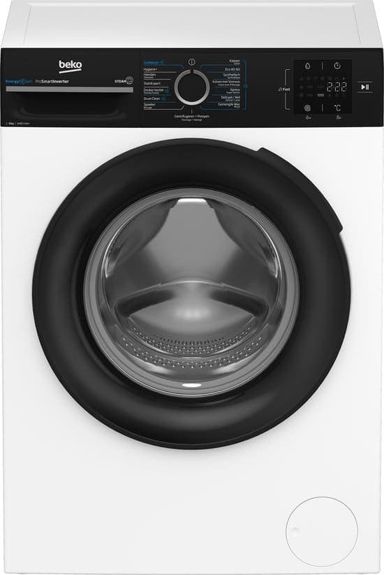 Beko BM3WFT3941B wasmachine EnergySpin – 9kg – 1400 toeren