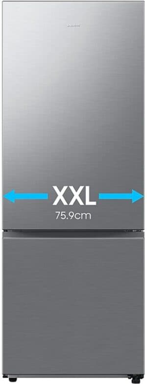 Samsung RB53DG703DS9EF koel-vriescombinatie Vrijstaand 538 l D Roestvrijstaal