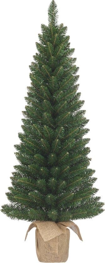 Black Box Trees Gerlos Kunstkerstboom in Jute – Kunst Kerstboom H90 x Ø41 cm – Groen