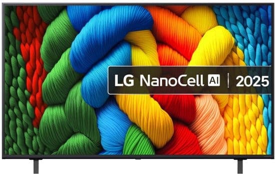 Smart TV LG 55NANO80A6B.AEU 55″ 4K Ultra HD LED HDR D-LED NanoCell