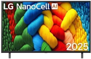 LG 75NANO81A6A - 75 inch - 4K NanoCell - 2025