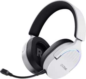 Trust GXT491W Fayzo - Draadloze Gaming Headset voor PS5 - PC - USB Dongel & Bluetooth - Wit