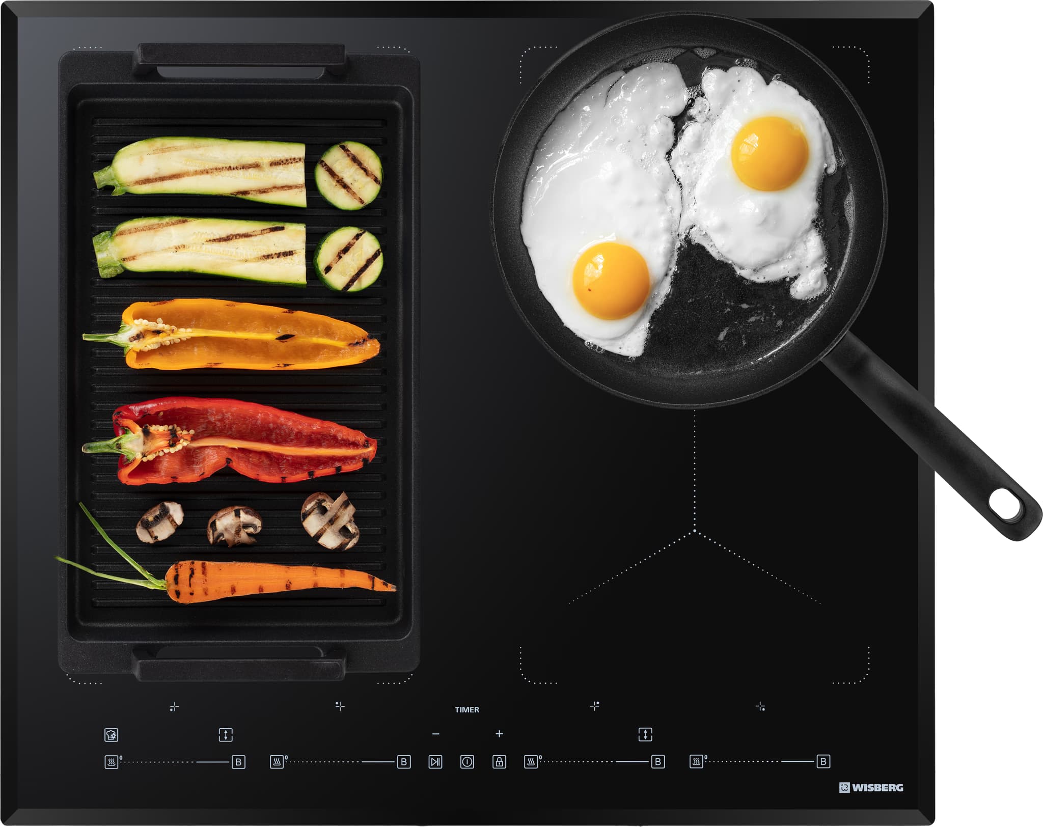 Wisberg WBBC460FZF2 Kookplaat