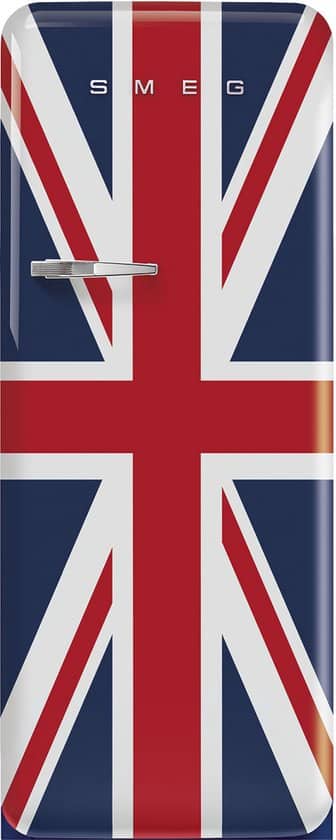 Smeg FAB28RDUJ5 frigo combine Autoportante 270 L D Bleu, Rouge, Blanc