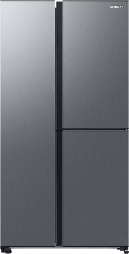 Samsung RH69CG895DS9, Vrijstaand, Amerikaanse deur, Roestvrijstaal, Metal Inox, Binnenin, R600a