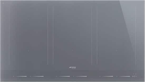 Smeg Linea SIM1963DS kookplaat Zilver Ingebouwd 90 cm Inductiekookplaat zones 6 zone(s)