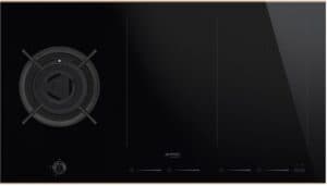 Smeg PM6912WLDR Kookplaat Zwart
