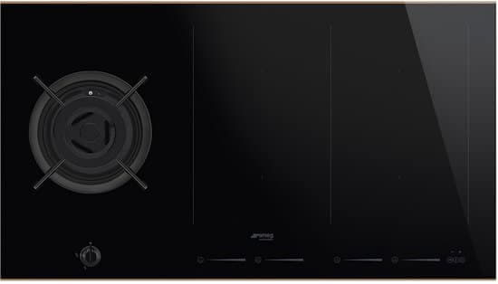 Smeg PM6912WLDR Kookplaat Zwart