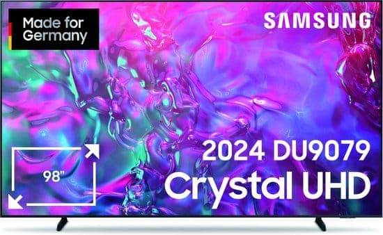Samsung GU98DU9079U 2,49 m (98″) 4K Ultra HD Smart TV Wifi Zwart
