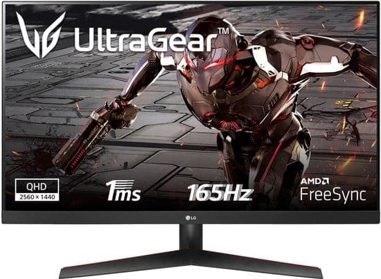 LG 32GN600-B 80 cm (31.5″) 2560 x 1440 Pixels 2K Ultra HD Zwart, Rood