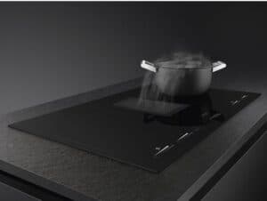Smeg Universal HOBD682D1 kookplaat Zwart Ingebouwd 80 cm Inductiekookplaat zones 2 zone(s) Inbouw afzuigkap