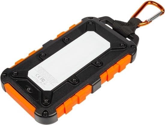 Xtorm Solar Powerbank Zonneenergie – Powerbank 10.000 mAh – mini powerbank – 2x USB + USB-C uitgang – Noodpakket