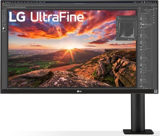 LG Ergo 32UN880 – 4K IPS USB-C Monitor – 60w – 32 Inch