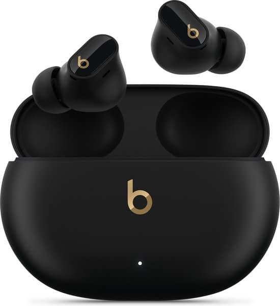 Beats Studio Buds + – True Wireless Noise Cancelling Earbuds – Black / Gold