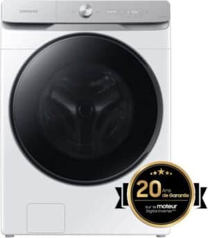 Samsung WF20DG8650BW wasmachine Voorbelading 20 kg 1000 RPM Wit