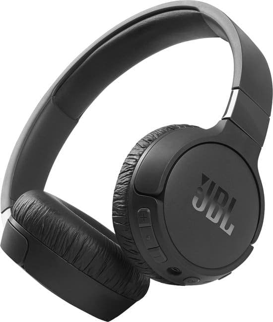 JBL Tune 660NC Zwart – Draadloze on-ear Noise Cancelling koptelefoon